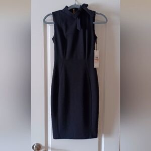 NWT Calvin Klein Black Sheath Dress